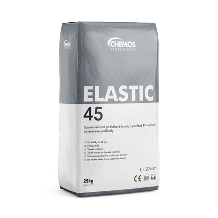 Samonivelačná podlahová hmota Chemos Elastic 45