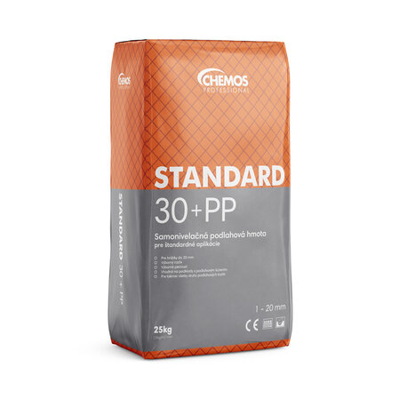 Samonivelizačná podlahová hmota Chemos Standard 30